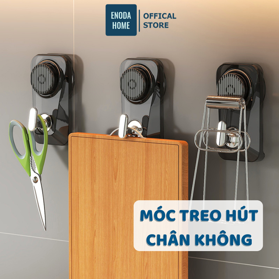 Móc Treo Đồ Hút Chân Không ENODA HOME, Móc Treo Đa Năng Chịu Lực Tốt, Phù Hợp Nhiều Bề Mặt MT001