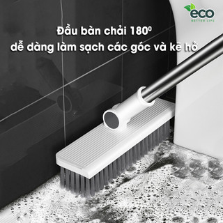 Bộ chổi quét nhà kèm hót rác 3 trong 1 đa năng ECO ,1 chổi quét 1 hót rác 1 chà sàn thiết kế nhỏ gọn