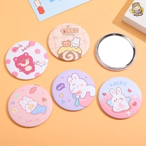 Gương Mini trang điểm Họa Tiết Dễ Thương - Phụ Kiện Hoàn Hảo Cho Túi Xách
