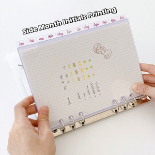 BÌA PHÂN MỤC 12 THÁNG CHO SỔ PLANNER A5