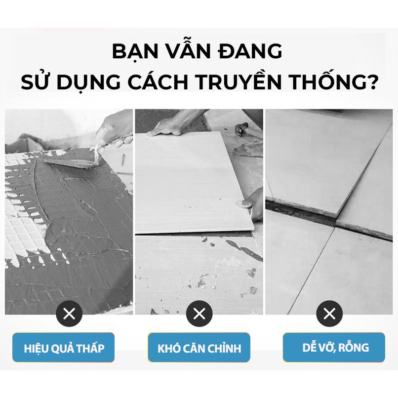 [CHÍNH HÃNG] Máy Ốp Lát Gạch Sàn Boshun BS-RG63 Siêu Khỏe - Máy Lát Gạch Men - Ốp Gạch Tiện Dụng
