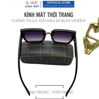 Kính mát nam nữ mắt vuông chống UV400 nhựa cao cấp thời trang thích hợp đi chơi - SV16 - SALE 20%