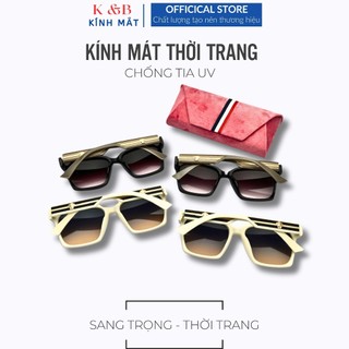 SALE 25% - Kính Râm Nữ Thời Trang Chống Tia UV Phong Cách Hàn Quốc Đi Biển Đi Chơi - SV15