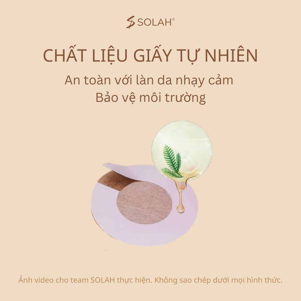 Miếng Dán Ngực Giấy Che Núm Thâm SOLAH Dùng 1 Lần Cho Nam Nữ Có Đệm Núm Gel Dính Chắc Chắn NP03