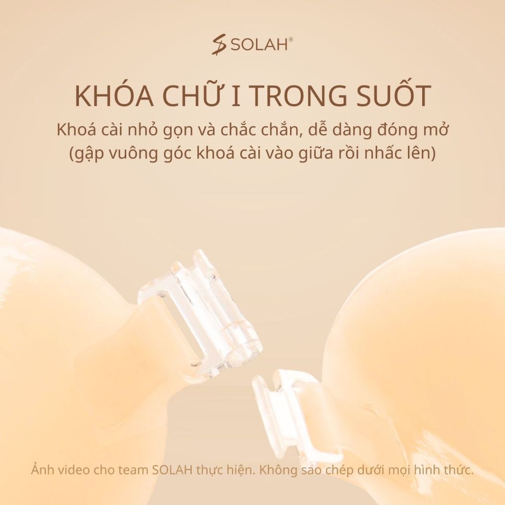Áo Dán Ngực Silicon Xoài SOLAH Tạo Khe Mỏng Nhẹ BigSize 2 Màu Mặc Áo Váy Ôm Body Đi Tiệc Biển BR04