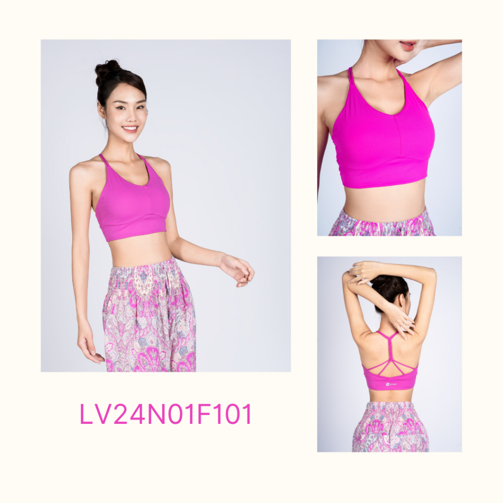 Ảnh Áo Bra Tập Yoga Gym Kèm Đệm Rời Livan Sport Nhiều Màu Sắc Lựa Chọn, Áo Bra Thể Thao, Áo Bra Kèm Đệm 3