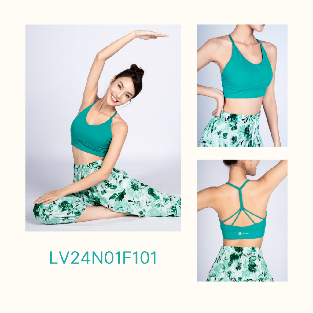 Ảnh Áo Bra Tập Yoga Gym Kèm Đệm Rời Livan Sport Nhiều Màu Sắc Lựa Chọn, Áo Bra Thể Thao, Áo Bra Kèm Đệm 2