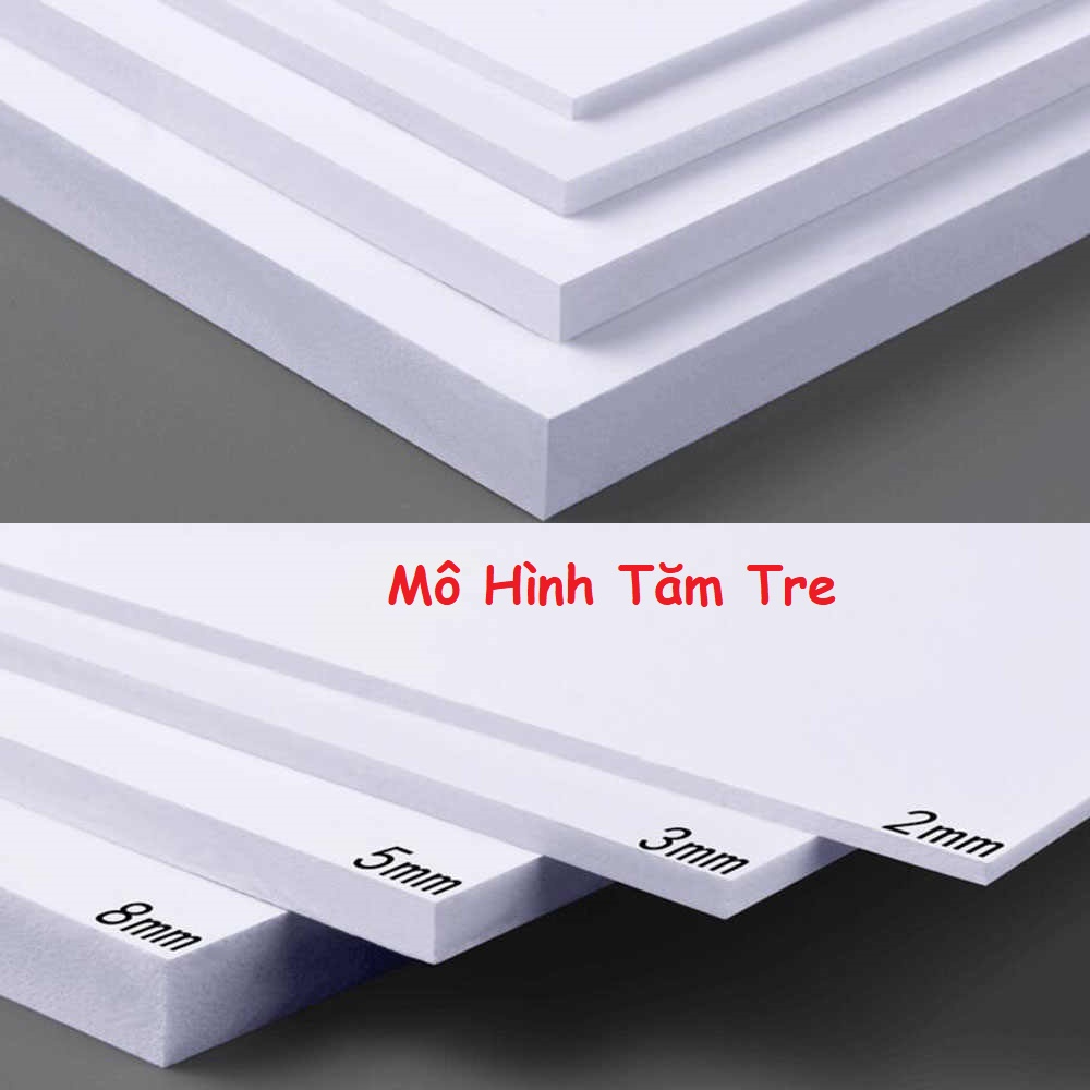 Bìa mô hình Foam A0, A1, A2, A3, A4, A5 (2mm, 3mm, 5mm, 8mm, 10mm) bìa ...
