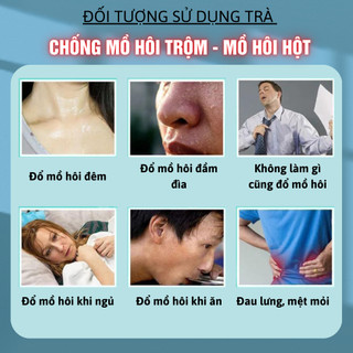 [Mồ hôi tay chân] Trà chống mồ hôi hột, mồ hôi chân tay Fengcha bịch 30 gói lọc