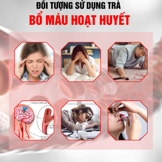 [Bổ máu] Trà bổ máu hoạt huyết Fengcha tốt cho người yếu ớt, mệt mỏi, thở hổn hển bịch 30 gói lọc