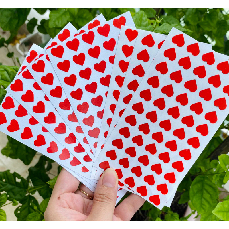 1 Miếng nhãn dán trái tim, ngôi sao | Shopee Việt Nam