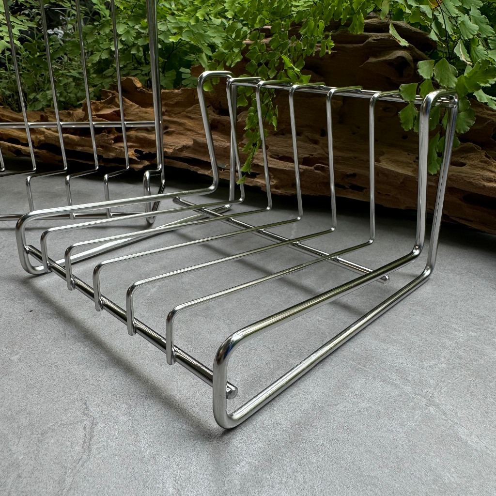 Giá Úp Đĩa CHOCKMEN Inox Cao Cấp Kệ Ráo Nước Kệ Úp Giá Phơi Đỡ Nắp Nồi Ngăn Tủ Nhà Bếp