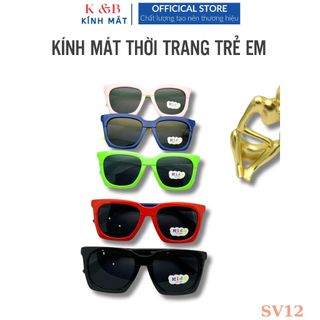 SALE 25% - Kính Râm Đi Nắng Cho Bé Nam Nữ  Chống Bụi, Chống Tia Uv400, Thời Trang Hàn Quốc - SV12