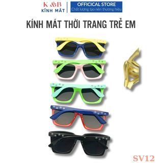 SALE 25% - Kính Râm Đi Nắng Cho Bé Nam Nữ  Chống Bụi, Chống Tia Uv400, Thời Trang Hàn Quốc - SV12