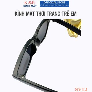 SALE 25% - Kính Râm Đi Nắng Cho Bé Nam Nữ  Chống Bụi, Chống Tia Uv400, Thời Trang Hàn Quốc - SV12