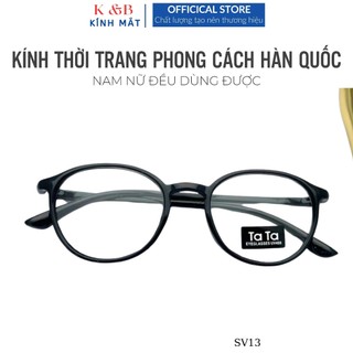 SALE 20% - Kính Giả Cận Nam Nữ Gọng Tròn Mắt Mèo Cute Phong Cách Hàn Quốc Đẹp  Hot Trend 2024 - SV13