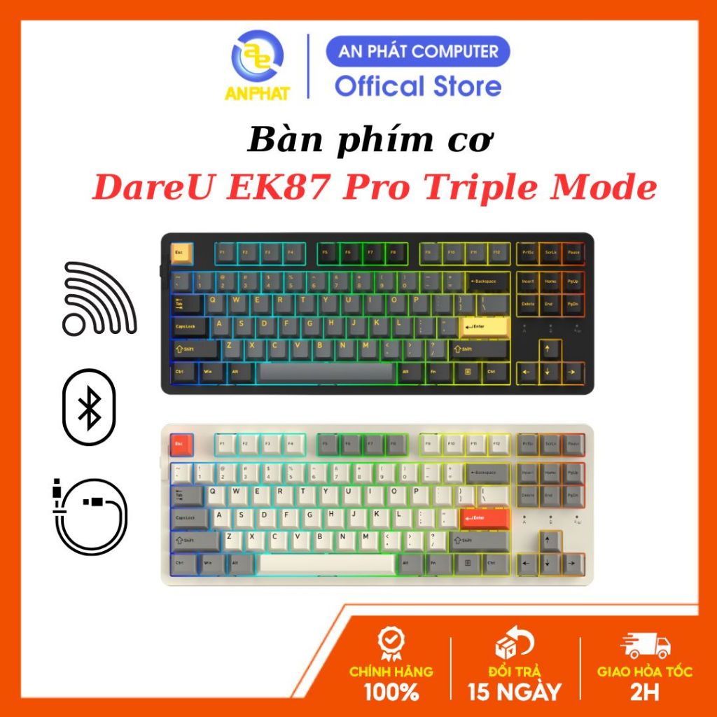 Bàn Phím Cơ Dareu EK87 Chính Hãng, Giá Tốt | Shopee Việt Nam
