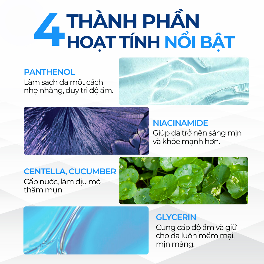 Ảnh Nước Tẩy Trang Compliment 400ml Dành Cho Mọi Loại Da Nhaỵ Cảm Dầu Mụn 4