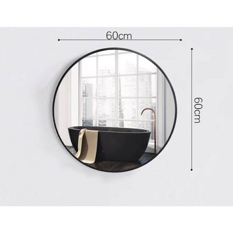 Gương nhà tắm khung hợp kim nhôm cao cấp [Hàng Đẹp - Giá Xưởng ] , Gương treo tường kiểu dáng hiện đại