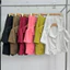 Bộ Áo Vet CropTop Nữ Bigsize Có Nơ Cúc Bọc Kết Hợp Với Chân Váy Xếp Ly Lưng Chun Sang Trọng Thanh Lịch SET72