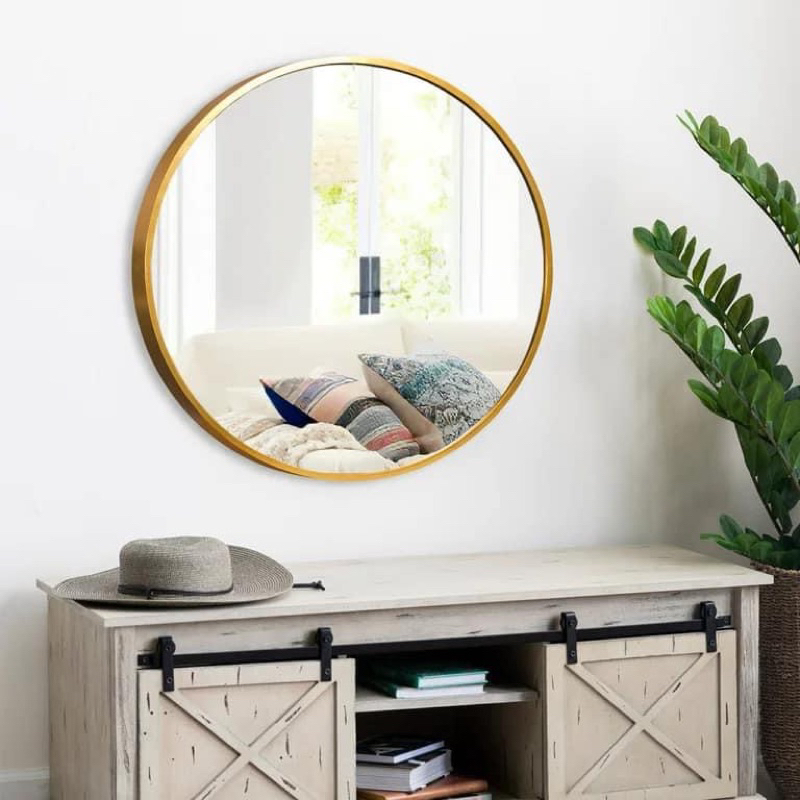Gương nhà tắm khung hợp kim nhôm cao cấp [Hàng Đẹp - Giá Xưởng ] , Gương treo tường kiểu dáng hiện đại