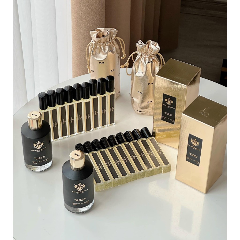 [Hàng Chiết] Nước Hoa Nam Ma.n.cera Black Gold EDP