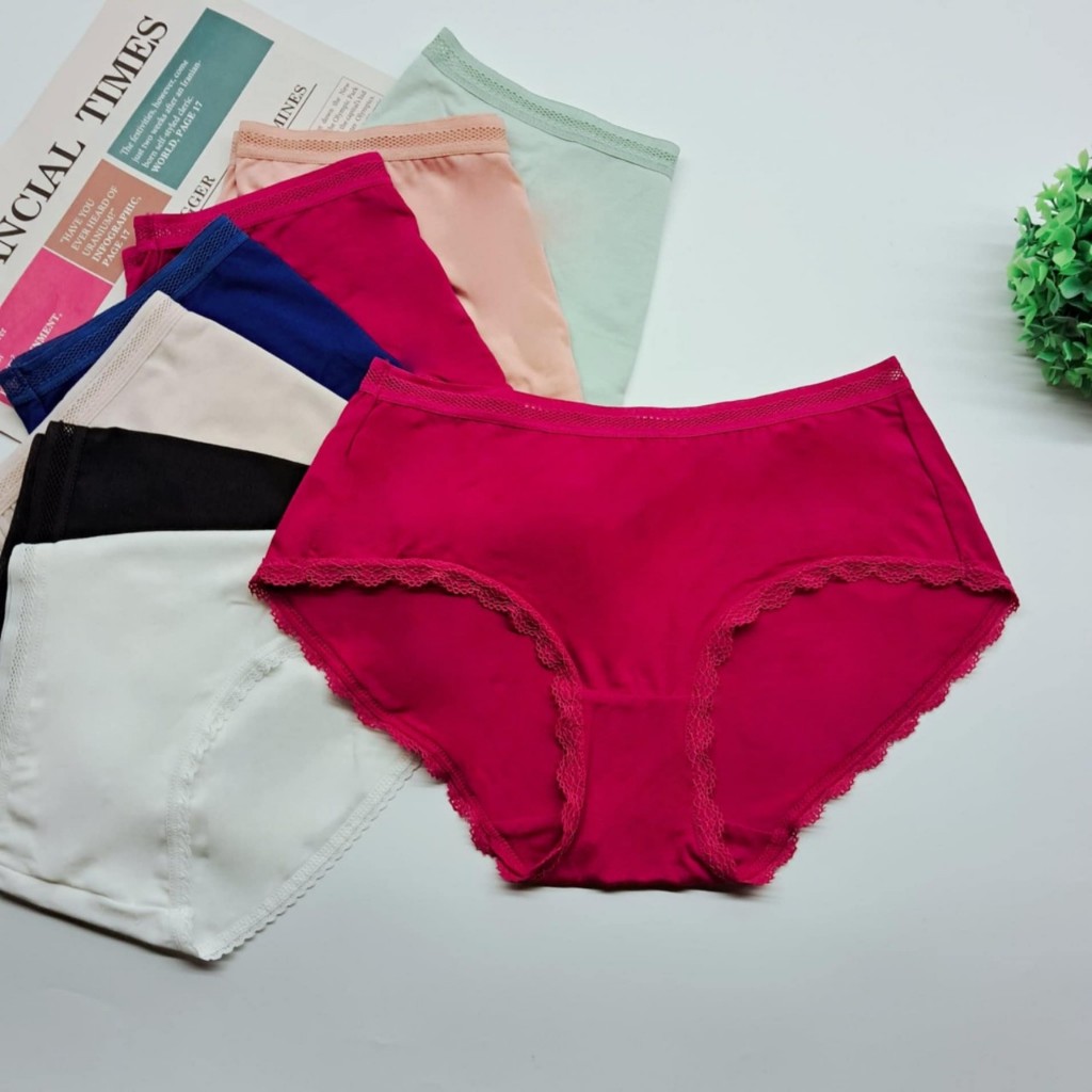 Ảnh Set quần lót nữ cotton lụa Vicci 109 mềm mại, êm ái, thấm hút mồ hôi, kháng khuẩn khử mùi 4