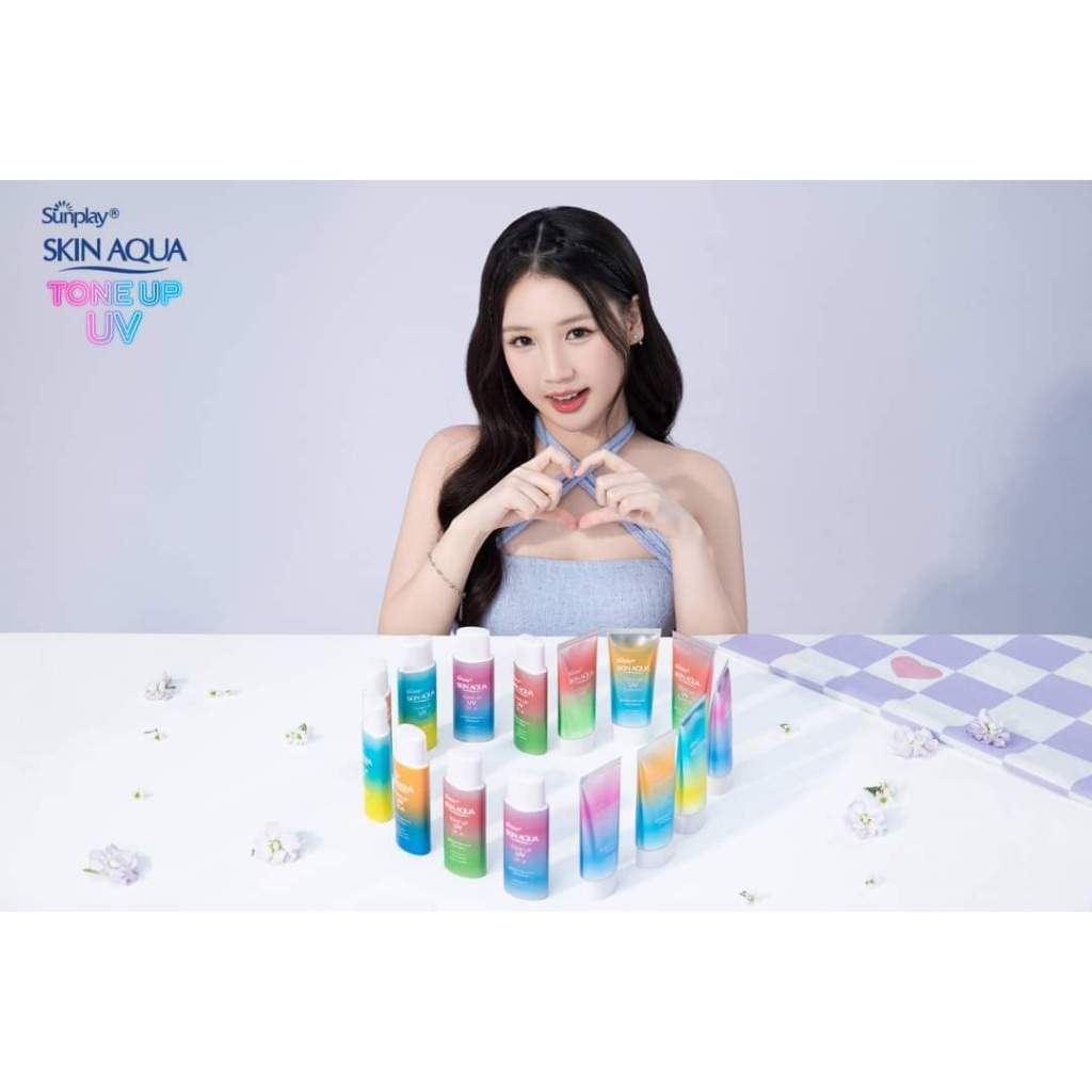 Ảnh Kem Chống Nắng Nâng Tone SUNPLAY Skin Aqua Tone Up Uv Spf50+ Pa++++ 50g 4