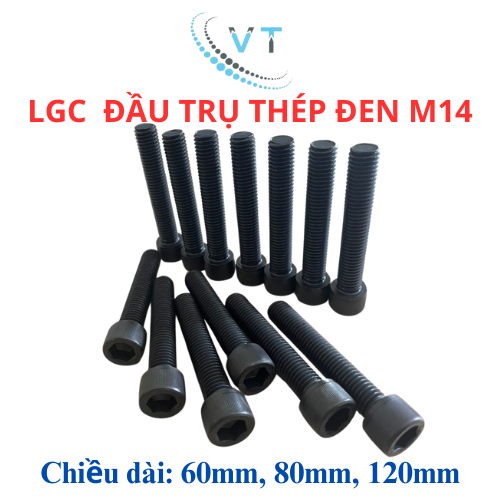 Bulong lục giác chìm đầu trụ thép 14li  M14x60, M14x80, M14x120 (túi 1 con)