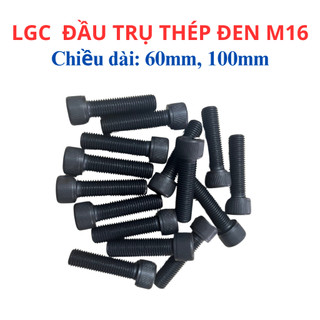 Bu Lông Lục Giác Chìm Đầu Lục Giác Màu Đen Cấp 12.9 M16x60, M16x100. Bulong lục giác 16li