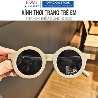 SALE 40% - Kính Chống Nắng Gọng Tròn Dành Cho Bé Trai Bé Gái Thời Trang Hàng Quốc Dễ Thương.
