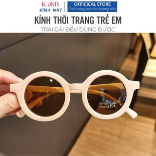 SALE 40% - Kính Chống Nắng Gọng Tròn Dành Cho Bé Trai Bé Gái Thời Trang Hàng Quốc Dễ Thương.