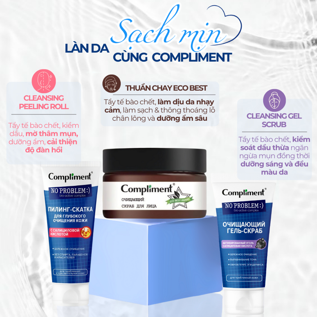 Ảnh Tẩy Tế Bào Chết Bha Compliment Giúp Làn Da Căng Bóng, Mịn Màng, Hỗ Trợ Thu Nhỏ Lỗ Chân Lông 3