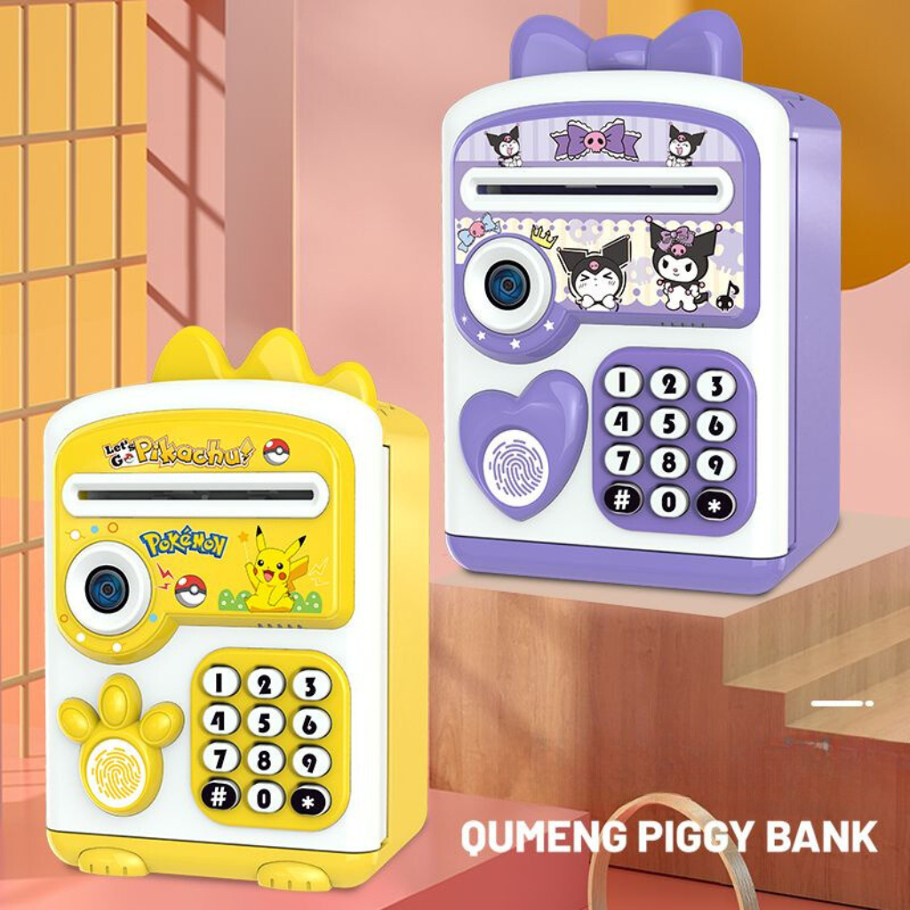Két Sắt Mini Thông Minh Vân Tay Két Sắt Mini Cho Bé Vân Tay Két Mini Đựng Tiền Két Sắt Điện Tử Giá Rẻ- PUPU HOUSE