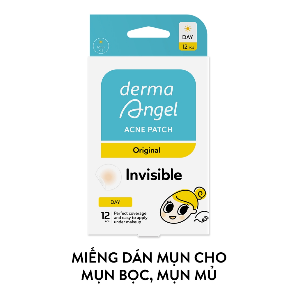Ảnh Miếng dán mụn Derma Angel Dành cho ban ngày 12 miếng 1