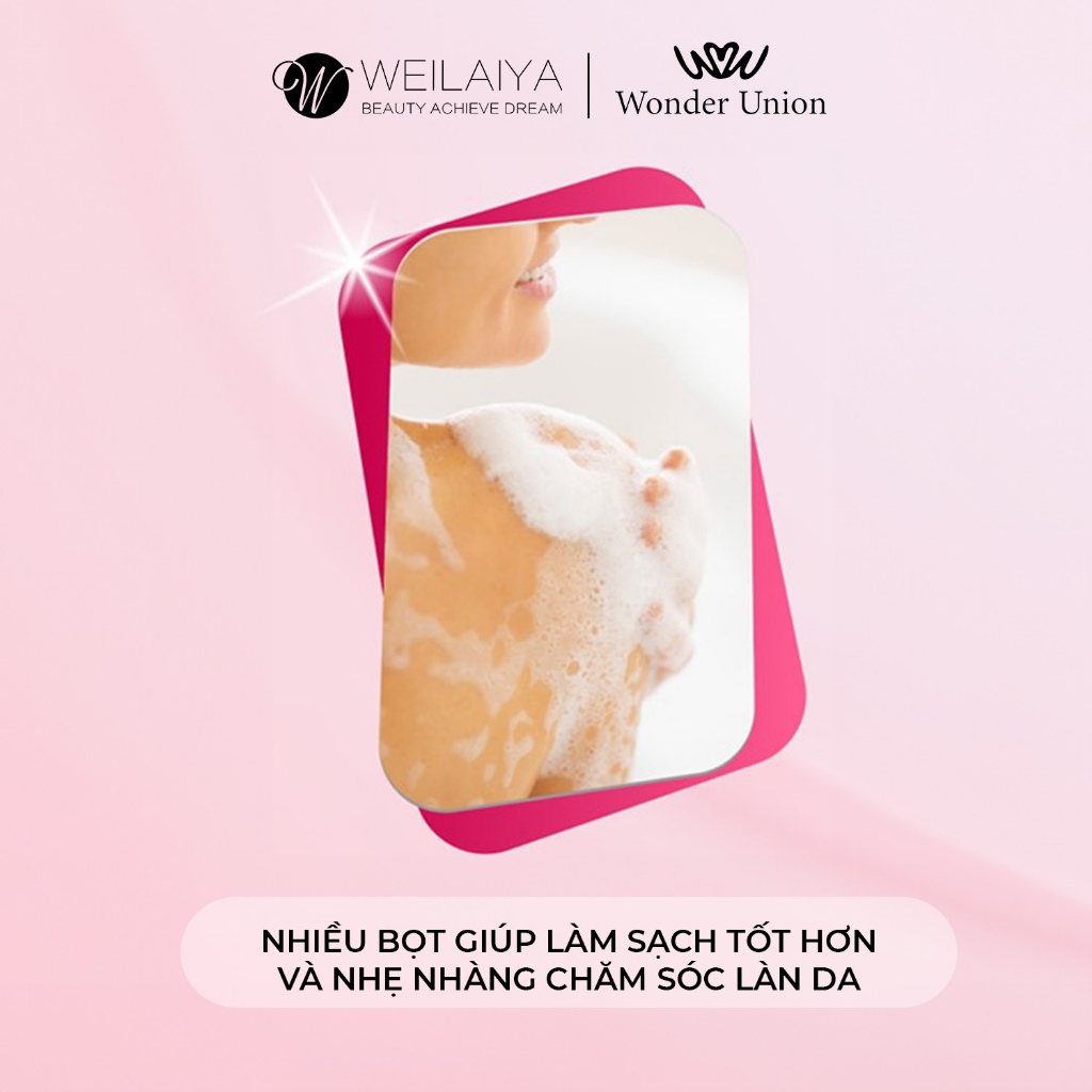 Ảnh Sữa tắm trắng da, làm sạch da toàn thân Niacinamide Weilaiya thơm lâu phù hợp cho mọi loại da 450ml new 4