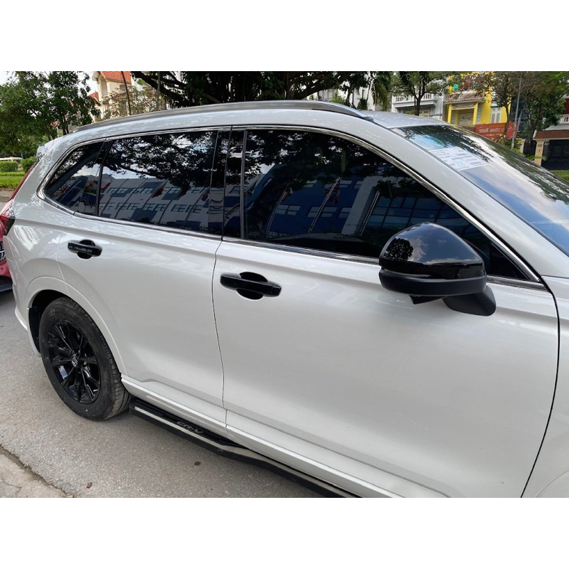 Thanh giá nóc dọc thấp xe HONDA CRV 2024, Chất liệu nhôm cao cấp. 2 màu Đen và Bạc. Bắt vít chắc chắn zin theo xe