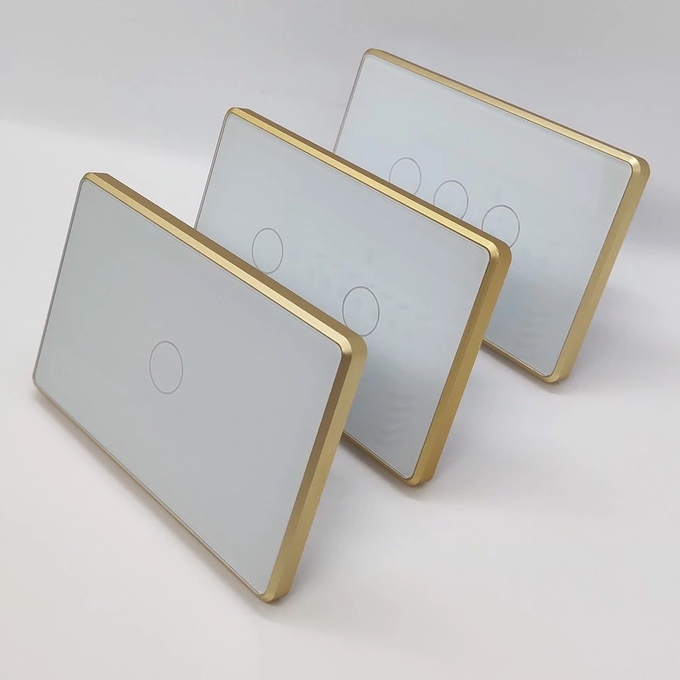 Công Tắc Thông Minh Wifi Tuya Smartlife 1,2,3,4 Nút Có RF433 Cảm Ứng Điều Khiển Từ Xa