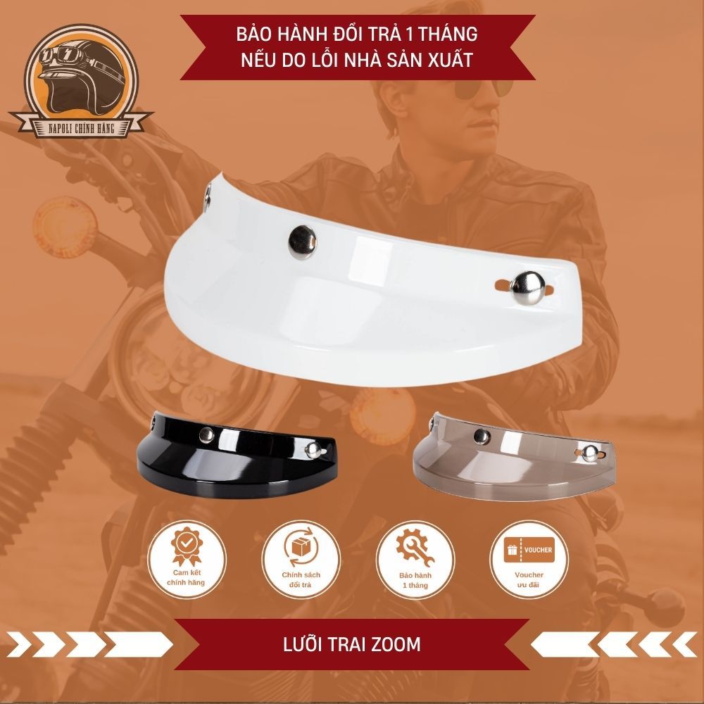 Lưỡi Trai ROUND ZOOM Gắn Mũ Bảo Hiểm [CHÍNH HÃNG][FREESHIP] Đủ Màu ...