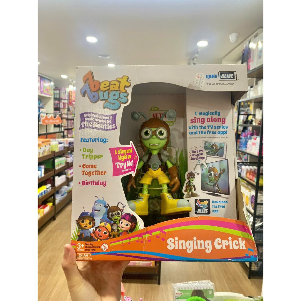 [ SALE XẢ KHO GIẢM ĐẾN 30 %] Beat Bugs Singing Crick | Shopee Việt Nam