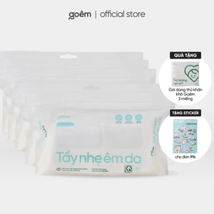 COMBO 5 Túi Khăn khô tẩy trang cao cấp Goêm 5s Daily 200m
