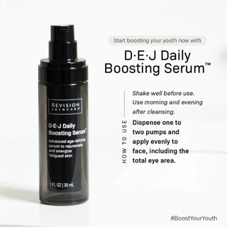 Serum Revision Skincare D·E·J Daily Boosting Giúp Phục Hồi, Dưỡng Săn Chắc & Giảm Nếp Nhăn 30ml