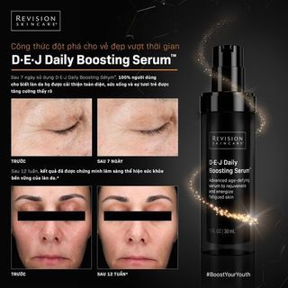 Serum Revision Skincare D·E·J Daily Boosting Giúp Phục Hồi, Dưỡng Săn Chắc & Giảm Nếp Nhăn 30ml