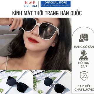 SALE 40% - Kính mát nữ chống Nắng Thời trang Hàn Quốc  sang trọng thích hợp cho đi biển đi chơi.