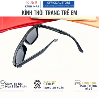 SALE 30% - Kính Mát Cho Bé Trai Gái Tròng Phân Cực Chống UV400 Gọng Tròn Dẻo Silicone chống gãy Cao Cấp - SV22
