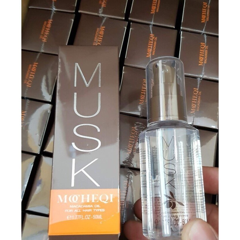 Tinh Dầu Dưỡng Tóc, Serum Macadamia Oil Mochequi Musk | Made in Germany | 45ml, 60mml