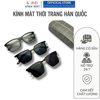 SALE 25% - Kính Mát Mắt Vuông Nam Nữ Chất Liệu Nhựa Cứng Cáp Chắc Chắn CHỐNG TIA UV400 - SV30
