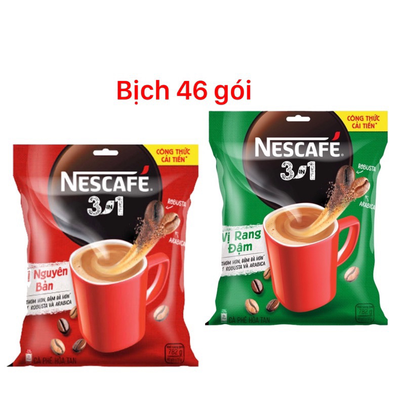 Cafe sữa Nescafe 3in1 (46gói 17g ) | Shopee Việt Nam