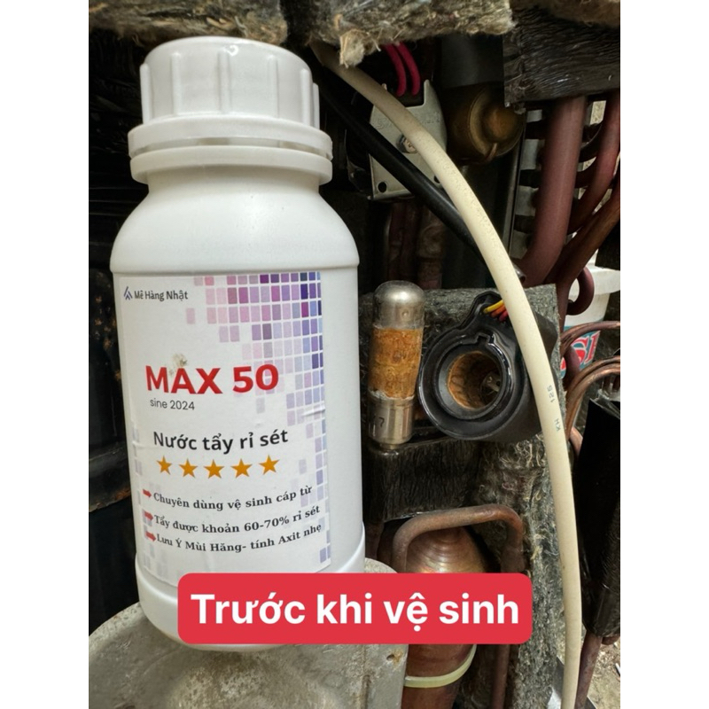 Dung dịch vệ sinh Vết Rỉ Sét ( Cáp Từ ) Ngành Lạnh Làm Sạch
