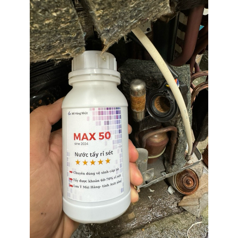 Dung dịch vệ sinh Vết Rỉ Sét ( Cáp Từ ) Ngành Lạnh Làm Sạch